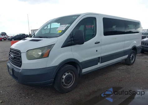 2017 Ford Transit-350 Xl z USA, uszkodzony, nr VIN 1FBZX2ZM4HKA32250